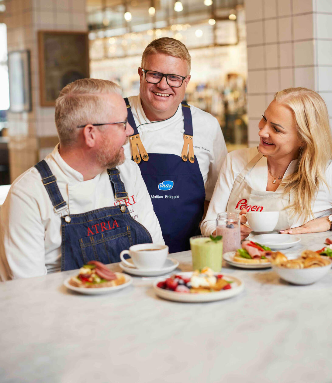 Uppdrag Atria, Valio och Pågens Tillsammans för en godare frukost Foto Frida Ström